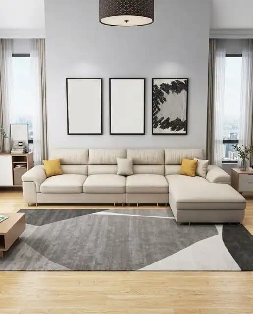 Isla Modern L-Shaped Sectional Sofa