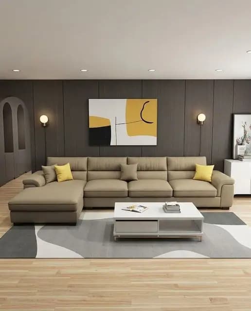The Celeste Modern L-Shaped Sectional Sofa